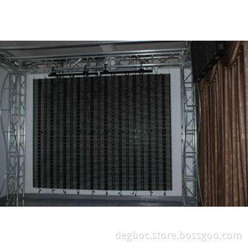 Personalized DVI VGA, Svideo, DVD, TV Electronic Led Curtai